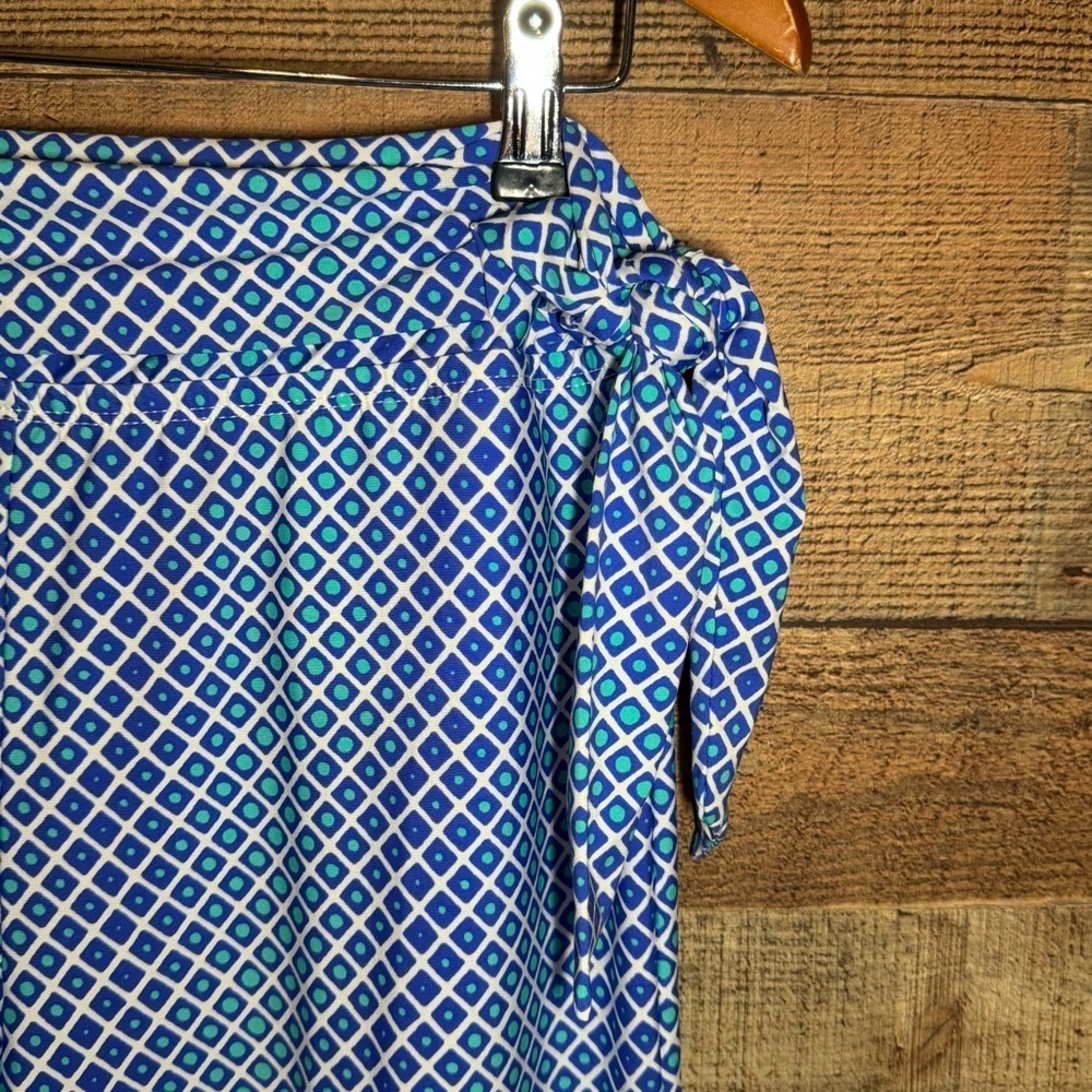 Helen Jon Relaxed Side-Tie Pant Upf 50+ Ombre Geo Print size Medium Beach Resort - Picture 6 of 12